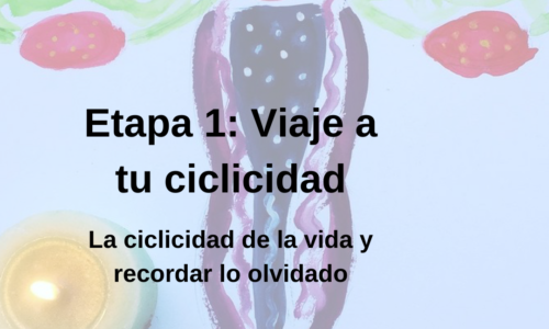 Viaje a tu ciclicidad por etapas. Etapa 1:  La ciclicidad de la vida y recordar lo olvidado